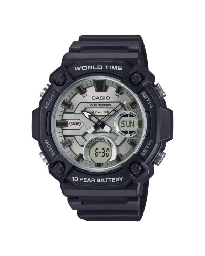 Herrklocka Casio OVERSIZE 10 YEAR BATTERY