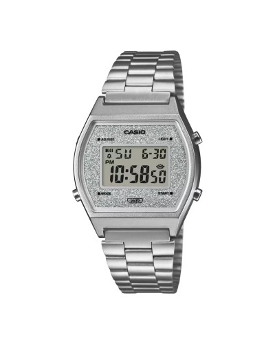 Damenuhr Casio VINTAGE GLITTER SERIE Silberfarben