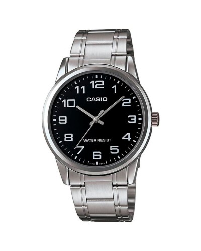 Unisexklocka Casio MTP-V001D-1BUDF Silvrig (Ø 45 mm)