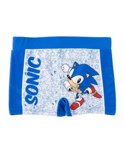Costume da Bagno Boxer per Bambini Sonic Azzurro Chiaro