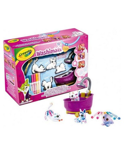 Playset Washimals Pets Crayola Bathtub
