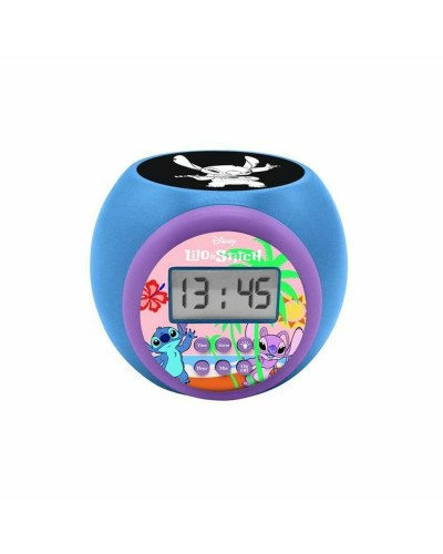 Radio Alarm Clock with LCD Projector Lexibook Stitch