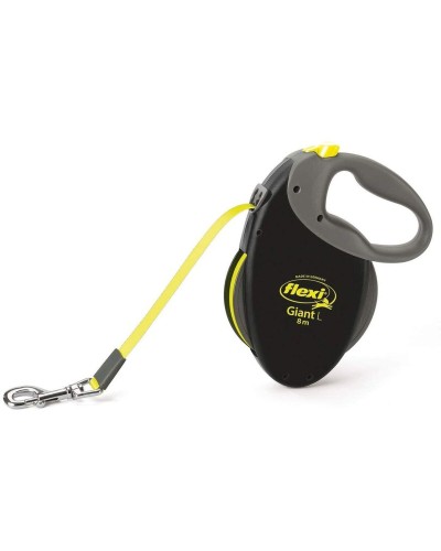 Guinzaglio per Cani Trixie Neon Giant Giallo Nero 8 m