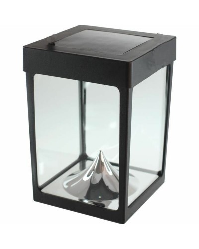 Farol LED Negro Cristal ABS 12 x 12 x 18 cm