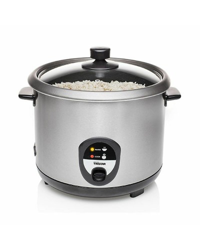 cuiseur à riz Tristar RK-6129 Arrocera Argenté Acier inoxydable 900 W 2,2 L (Reconditionné C)