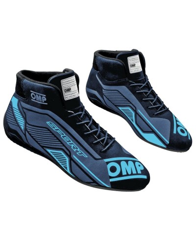 Rennstiefel OMP SPORT Schwarz/Blau 43