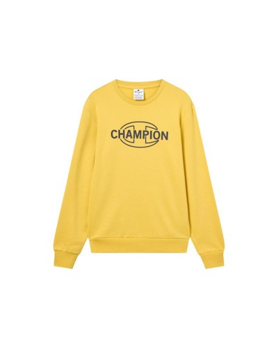 Herren Sweater ohne Kapuze Champion Graphic Shop Gelb