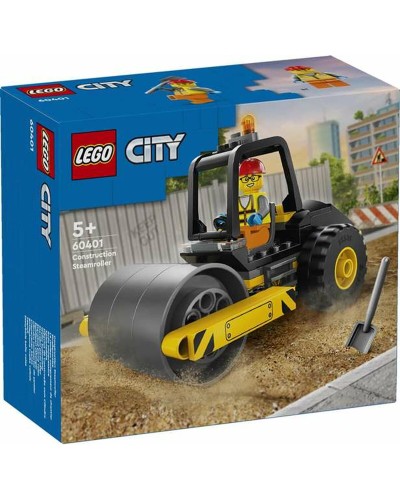 Juego de Construcción Lego 60401 - Construction Steamroller Multicolor 78 Piezas