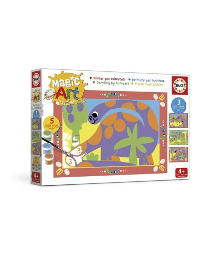 Juego Pinta y Colorea Educa