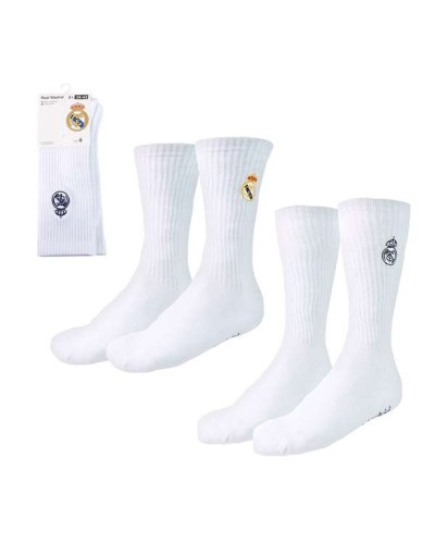 Socken Real Madrid C.F. Weiß (Einheitsgröße) (35-38)