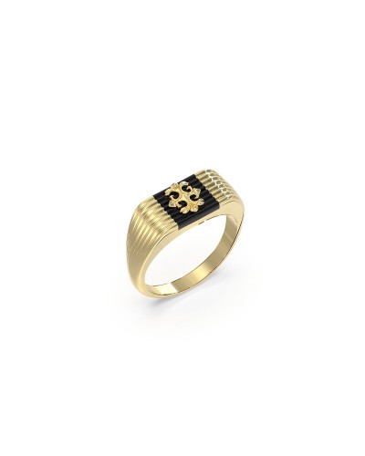 Men's Ring Guess JUMR05069JWYGBK62 Golden 22