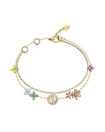 Armband Dames Guess JUBB06029JWYGMCS Gouden