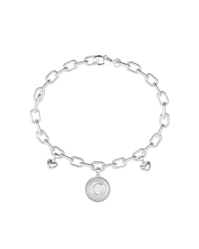 Pulsera Mujer Guess JUBB06200JWRHS Plateado