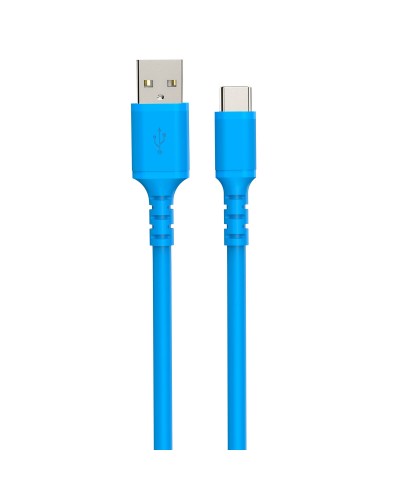 Kabel USB A naar USB-C DCU Blauw 1 m