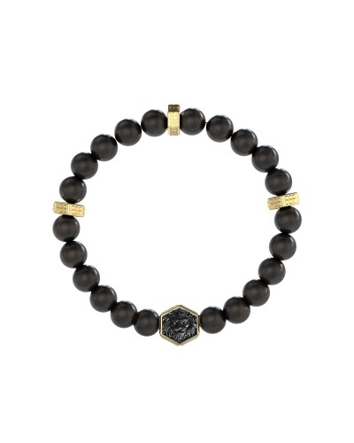 Herrarmband Guess JUMB06005JWYGBKT-U Svart