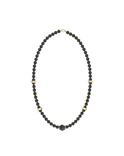 Collar Hombre Guess JUMN06004JWYGBKT-U Negro