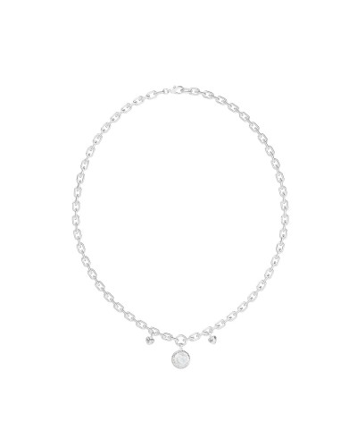 Collana Donna Guess JUBN06199JWRHT-U Argentato