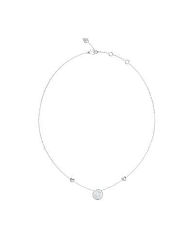 Ladies' Necklace Guess JUBN06207JWRHT-U Silver