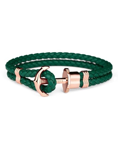 Bracciale Uomo Paul Hewitt PHREP Pelle Verde