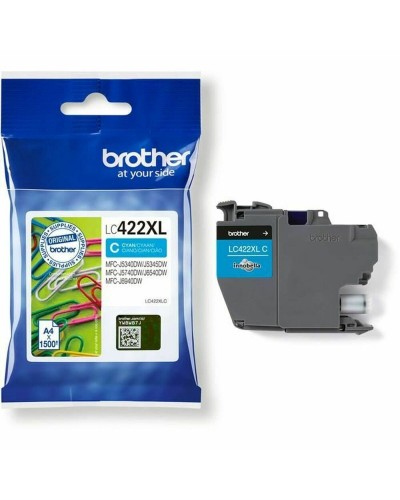 Cartucho de Tinta Original Brother LC-422XLC Cian