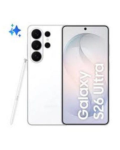 Smartphone Samsung Galaxy S26 Ultra 5G SM-S948 12 GB RAM 512 GB Bianco Qualcomm Snapdragon 8 Elite