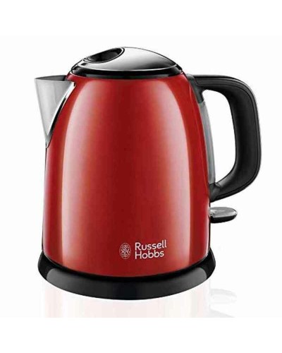 Vattenkokare Russell Hobbs 24992-70 2400W Röd Rostfritt stål 2400 W 1 L Plast/Rostfritt stål (1 L)