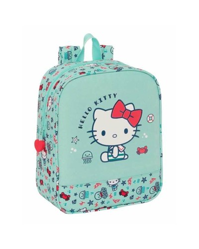 Mochila Infantil Hello Kitty Sea lovers Turquesa 22 x 27 x 10 cm