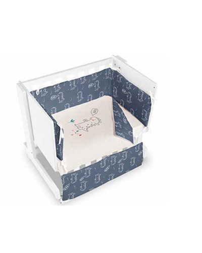 Cuna de Bebé BIMBI CASUAL COLECHO DINOS