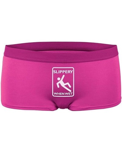 Culottes Funny Hipsters Ladies Rose Taille unique