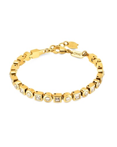 Ladies' Bracelet One Jewels OJBA28G Golden