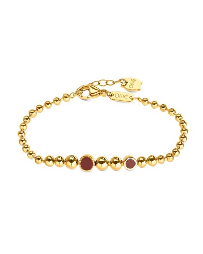 Naisten rannekorut One Jewels OJBA37G Kullattu