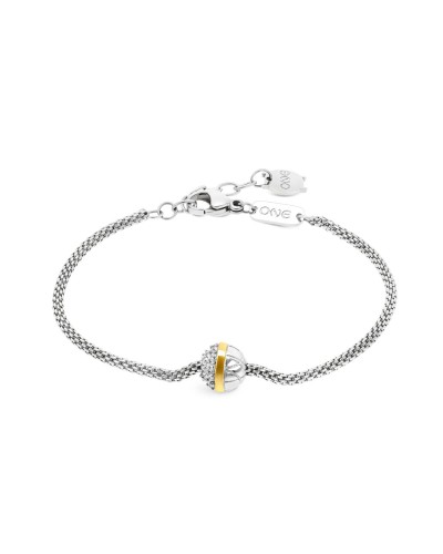 Damenarmreif One Jewels OJDFB01SG Silberfarben