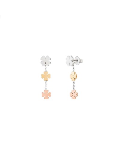 Naisten korvakorut One Jewels OJLFE033T Kullattu