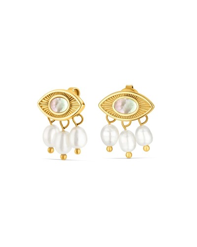 Ladies' Earrings One Jewels OJEEP62G Golden