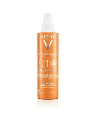 Spray solare per il corpo Vichy Capital Soleil 200 ml Bianco Spf 50