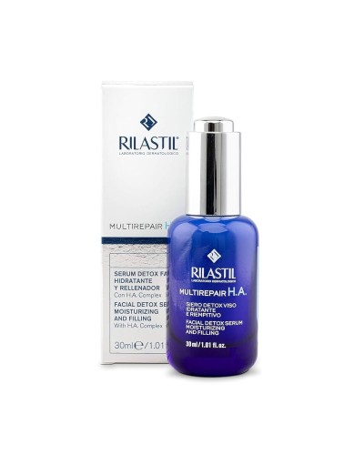 Facial Serium with Hyaluronic Acid Rilastil Multirepair H.A. Facial Detox Serum 1 L