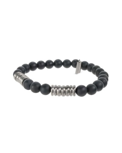 Pulsera Hombre One Jewels OAMB3207GC-M Negro