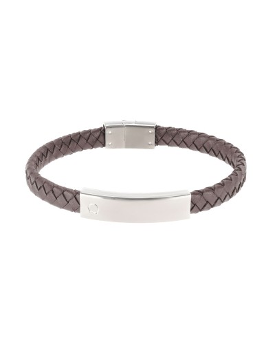 Miesten rannekorut One Jewels OAMB4101LC Ruskea