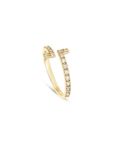 Ladies' Ring One Jewels OJNYR34G-7 Golden 7