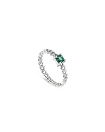 Naisten sormus One Jewels OJNYR40S-5 Hopeinen 5