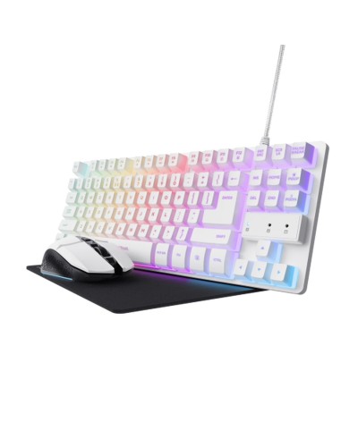 Tastatur und Gaming Maus Trust 25233 GXT794W