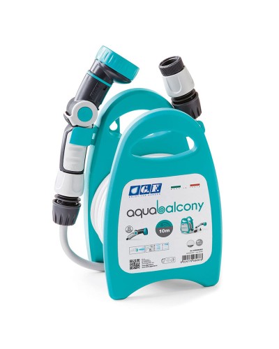 Aquabalcony GF Garden Flexible Hoses | 10 m Mini Kit | Plastic | Balcony Irrigation
