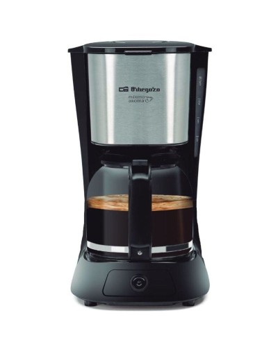 Drip Coffee Machine Orbegozo 18261 Black