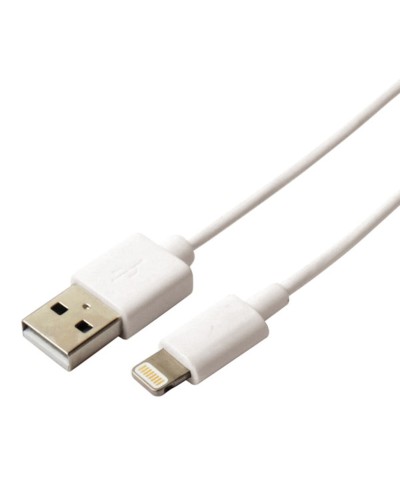 Data-/laddningskabel med USB KSIX B0914CU01 Vit