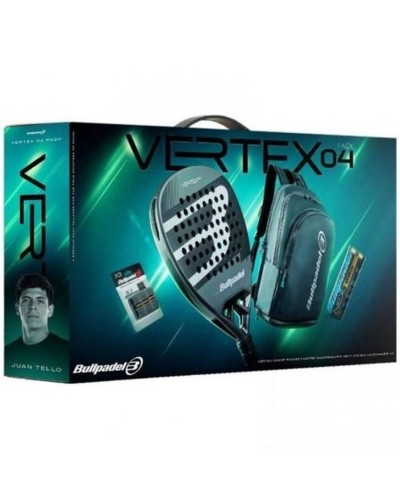 Padel Racket Bullpadel Vertex 04 Comfort Pro Line 2026 Zwart Koolstofvezel