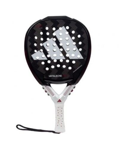 Padel Racket Adidas Metalbone HRD+ 2024/ Negra y Blanca (Ale Galan) Black