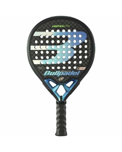 Paddelschläger Bullpadel Vertex 02 Control Proline 2020 Fede Chingotto Silberfarben Carbonfaser