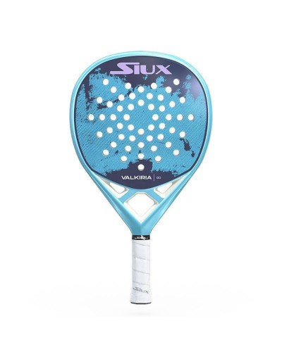 Raquette de Padel Siux Valkiria Go 2025 Bleu Rose Fibre de Carbone Carbone EVA