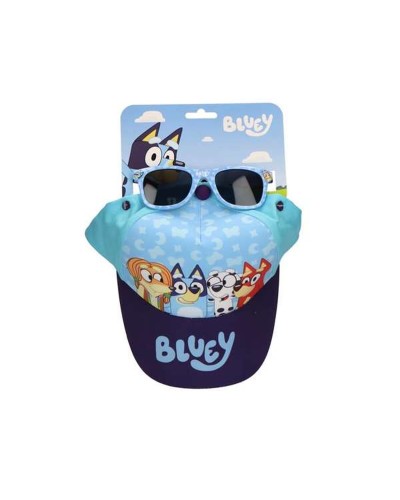 Mütze und Sonnenbrille Bluey Blau