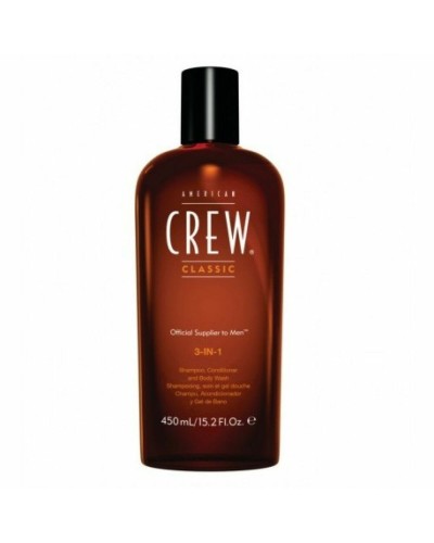 Champú American Crew ACW0001 250 ml 3 en 1